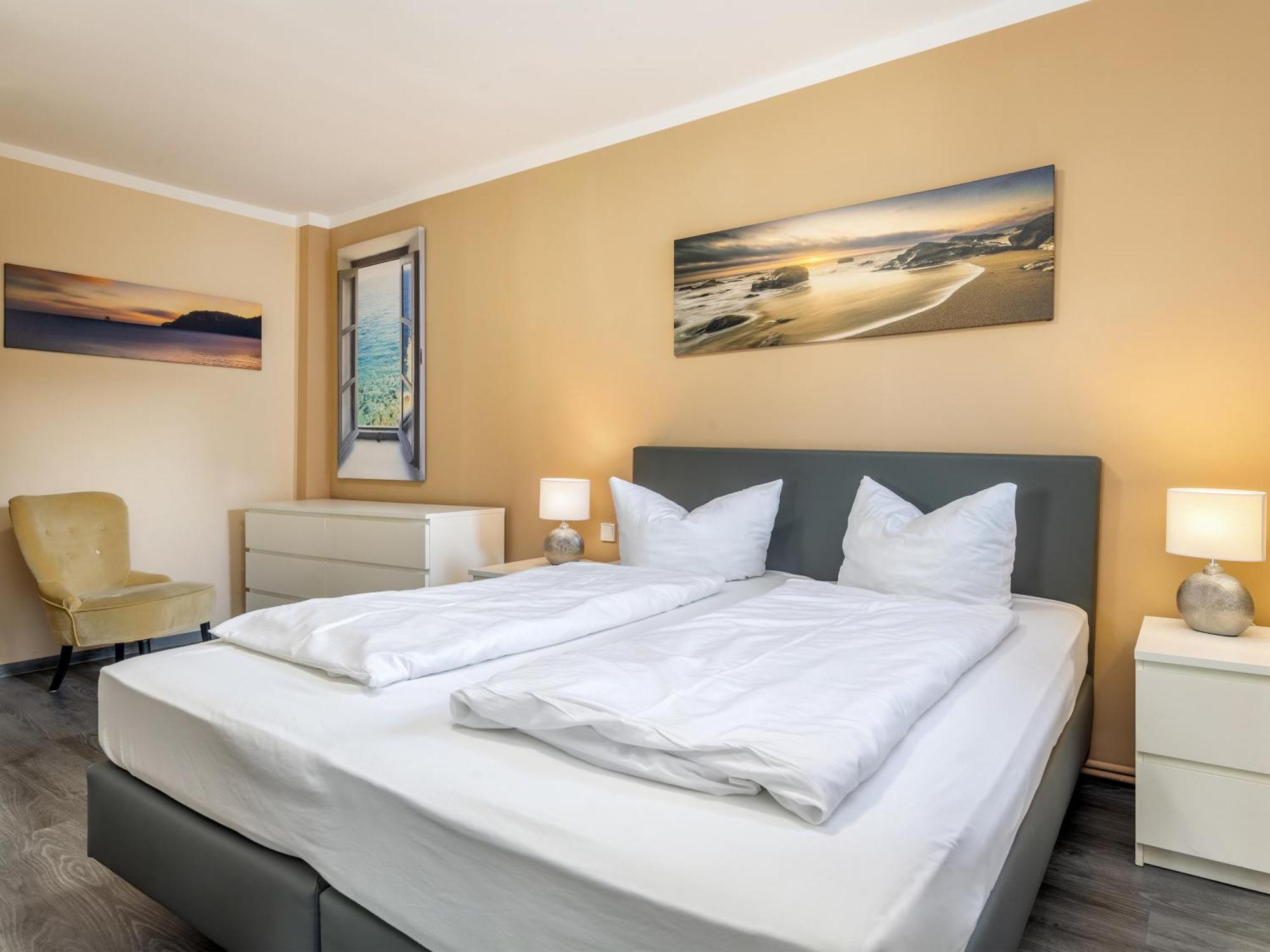 Ferienwohnung Strandlaeufer In Der Residenz Clara Sophia Binz Bagian luar foto